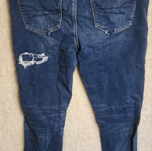 Distressed Denim Jeans